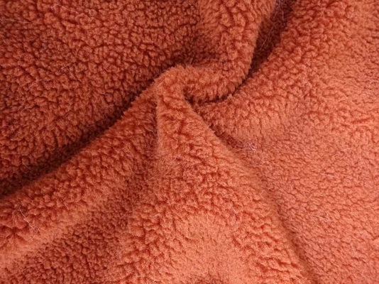 لينة ورقيقة دافئة ومغذية Shu Fleece نسيج قطن مريح من الصوف