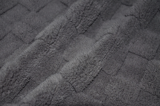 لينة ورقيقة دافئة ومغذية Shu Fleece نسيج قطن مريح من الصوف